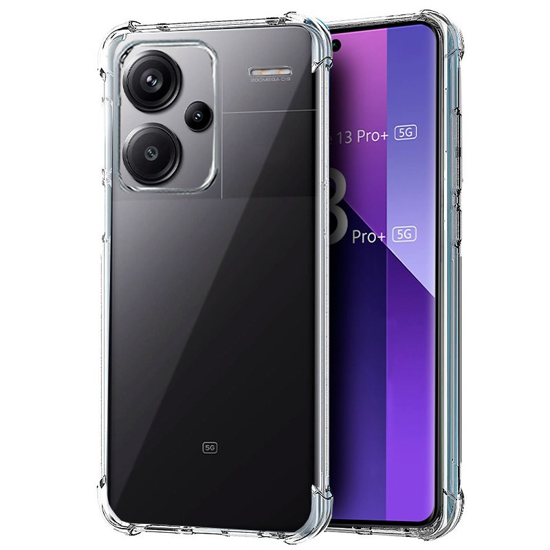 Capa COOL para Xiaomi Redmi Note 13 Pro Plus 5G AntiShock Transparente