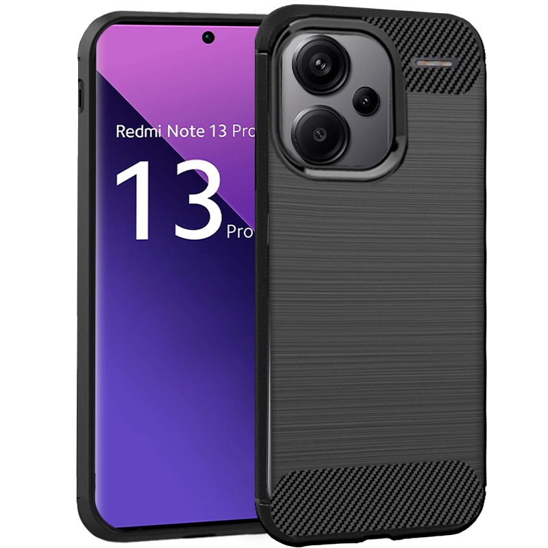 Capa COOL para Xiaomi Redmi Note 13 Pro Plus 5G Carbono Preto