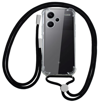 Capa COOL para Xiaomi Redmi Note 13 Pro Plus 5G Cordão Preto