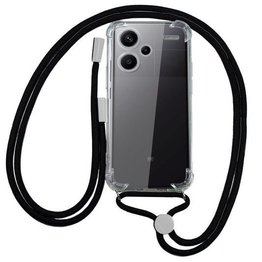 Capa COOL para Xiaomi Redmi Note 13 Pro Plus 5G Cordão Preto