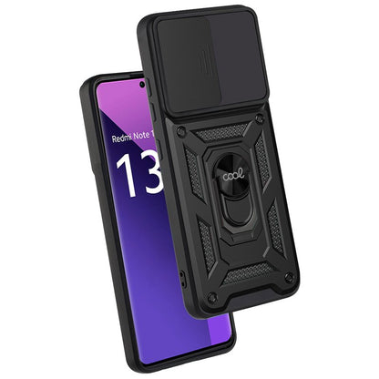 Capa COOL para Xiaomi Redmi Note 13 Pro Plus 5G Hard Ring Preto