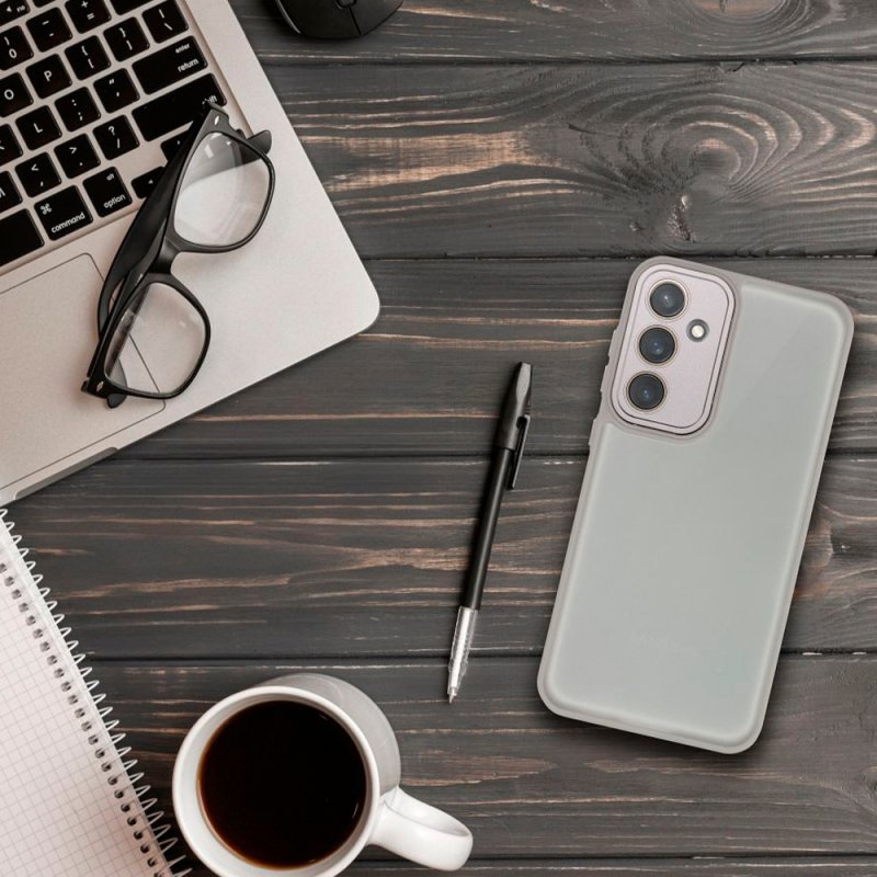 Capa COOL para Xiaomi Redmi Note 14 5G Borda Mate Prata
