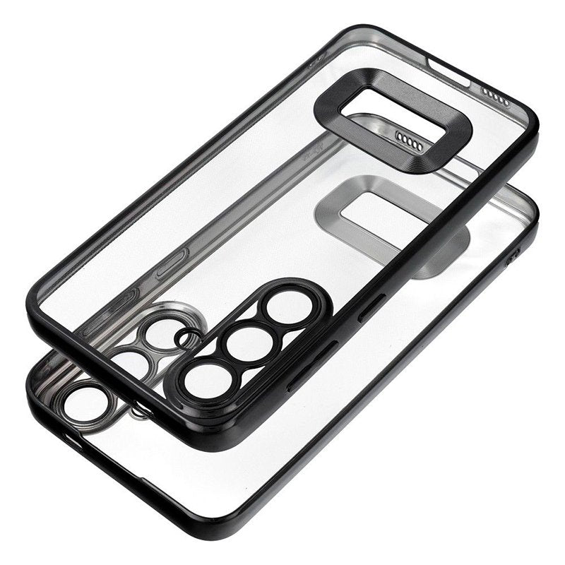Capa COOL para Xiaomi Redmi Note 14 5G Borde Metálico (Preto)