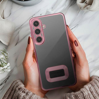 Capa COOL para Xiaomi Redmi Note 14 5G Borde Metálico (Rosa)