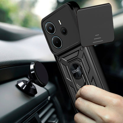 Capa COOL para Xiaomi Redmi Note 14 Hard Ring Preto