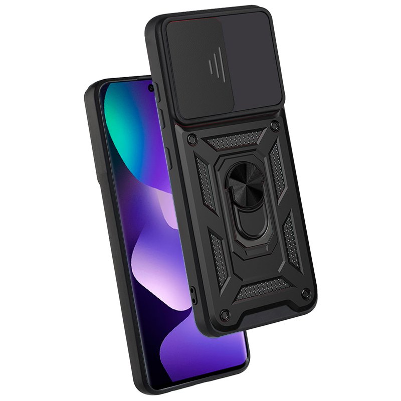 Capa COOL para Xiaomi Redmi Note 15 5G / Poco M8 Hard Ring Preto