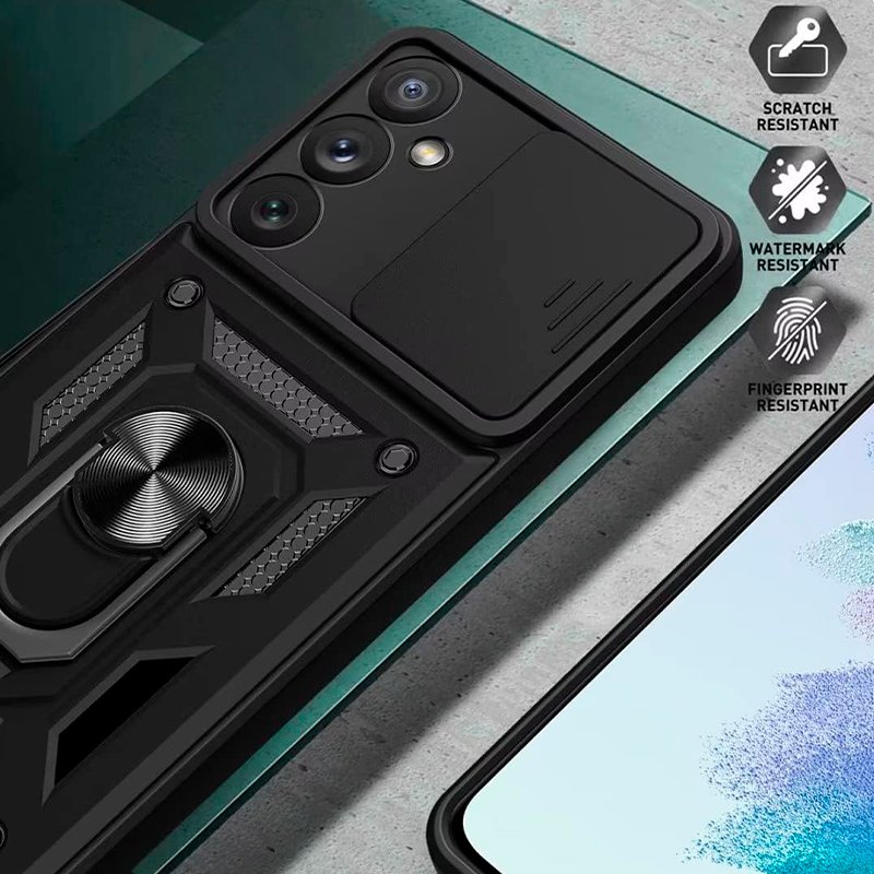 Capa COOL para Xiaomi Redmi Note 15 Hard Ring Preto