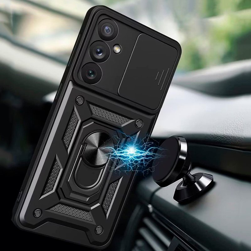 Capa COOL para Xiaomi Redmi Note 15 Hard Ring Preto