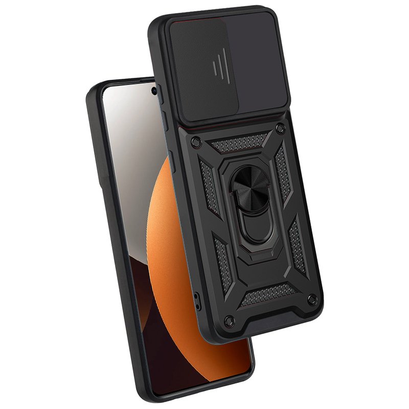 Capa COOL para Xiaomi Redmi Note 15 Pro 5G Hard Ring Preto