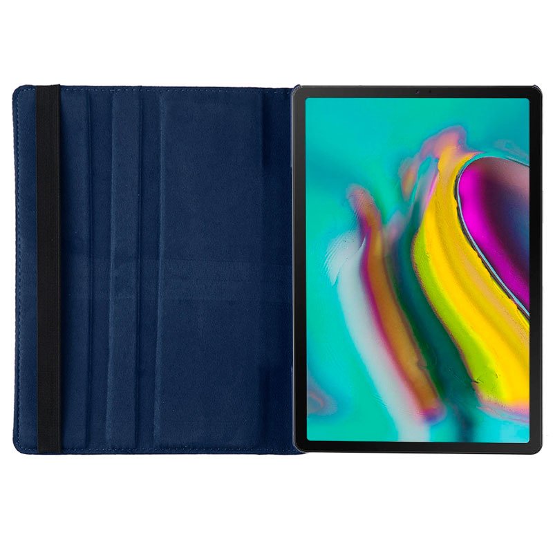 Capa COOLA para Samsung Galaxy Tab S5e T720 / T725 Couro Sintético Azul 10.5 polegadas