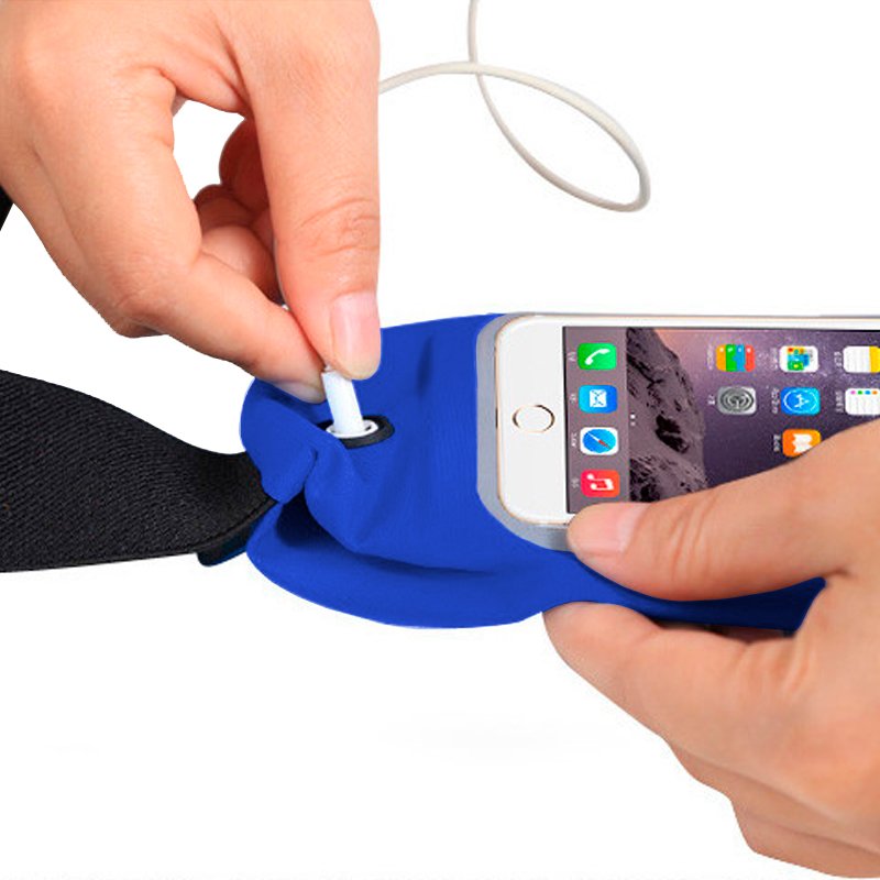Capa de Neoprene Universal COOL Pochete (5,5 - 6,7 pol.) Azul