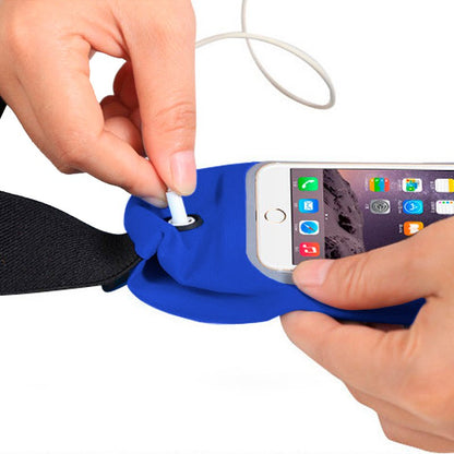 Capa de Neoprene Universal COOL Pochete (5,5 - 6,7 pol.) Azul