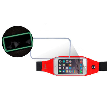 Capa de Neoprene Universal COOL Pochete (5,5 - 6,7 pol.) Vermelho