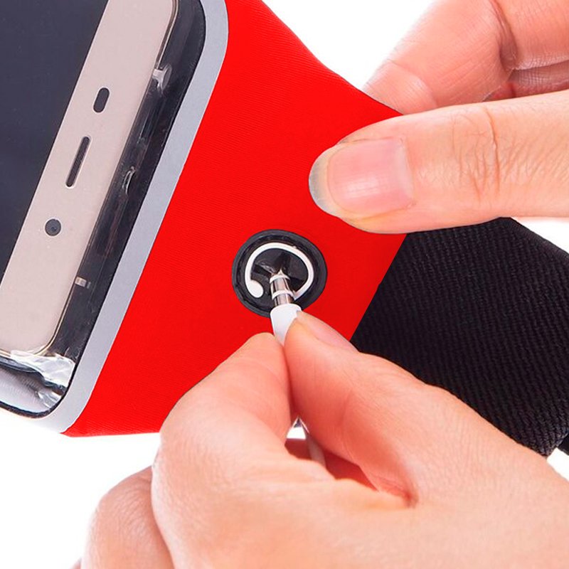 Capa de Neoprene Universal COOL Pochete (5,5 - 6,7 pol.) Vermelho