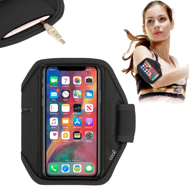 Capa de Neoprene Universal COOL Sports (5,5 - 6 pol.) Preto