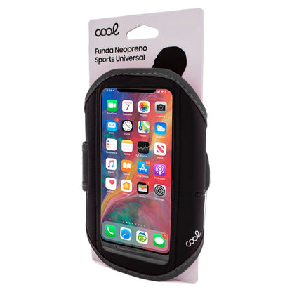 Capa de Neoprene Universal COOL Sports (5,5 - 6 pol.) Preto