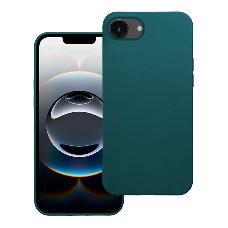 Capa de silicone COOL para iPhone 16e (Verde)