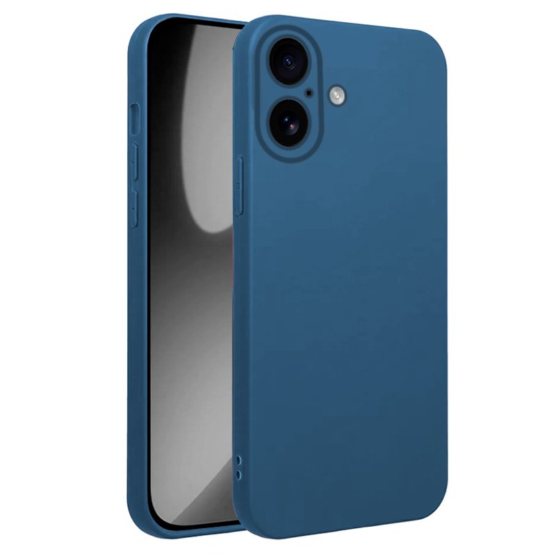 Capa de silicone COOL para iPhone 17 (Azul)