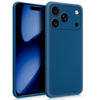 Capa de silicone COOL para iPhone 17 Pro Max (Azul)