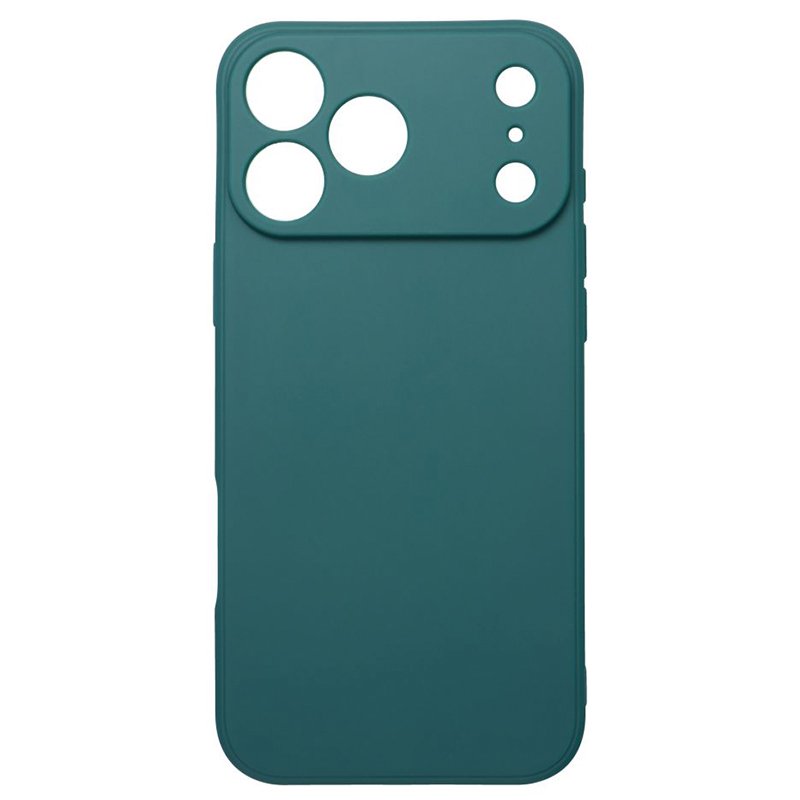 Capa de silicone COOL para iPhone 17 Pro Max (Verde)