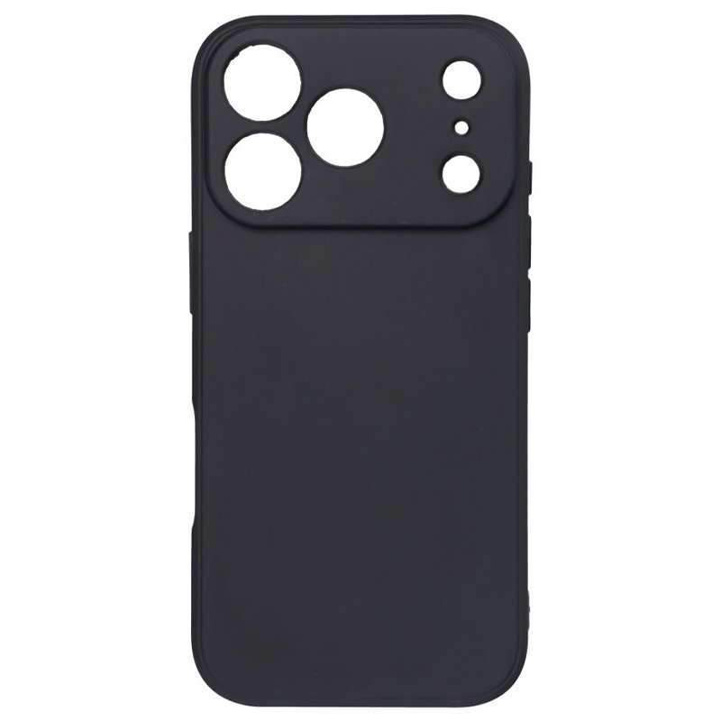 Capa de silicone COOL para iPhone 17 Pro (Preto)