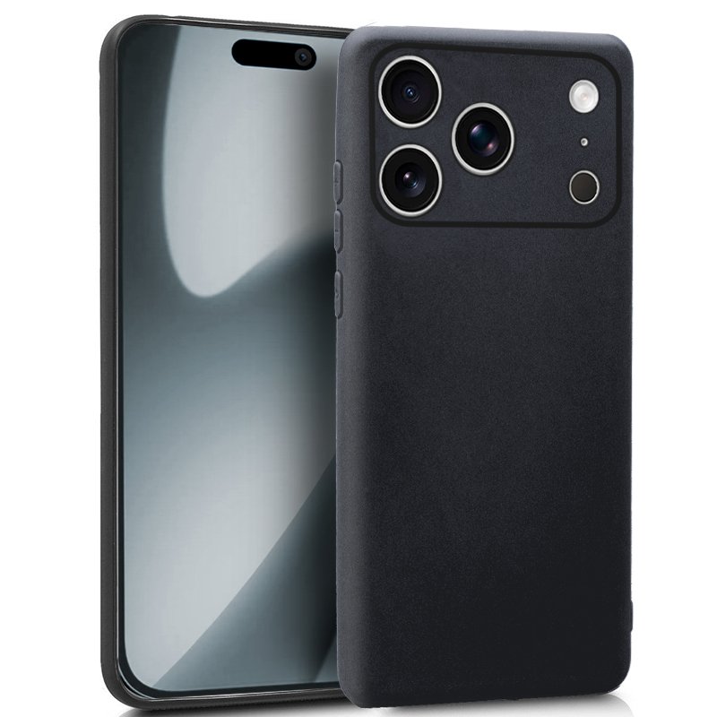 Capa de silicone COOL para iPhone 17 Pro (Preto)