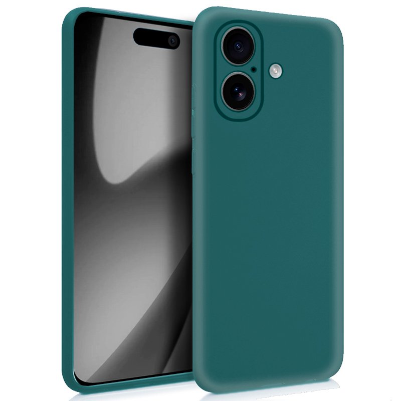 Capa de silicone COOL para iPhone 17 (Verde)