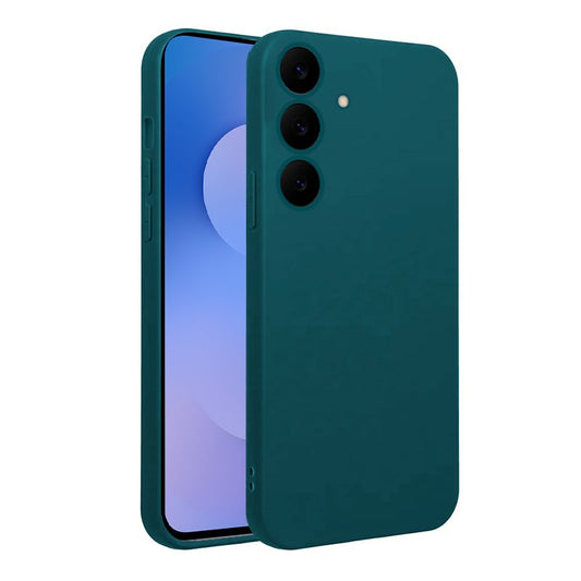 Capa de silicone COOL para Samsung S731 Galaxy S25 FE (Verde)