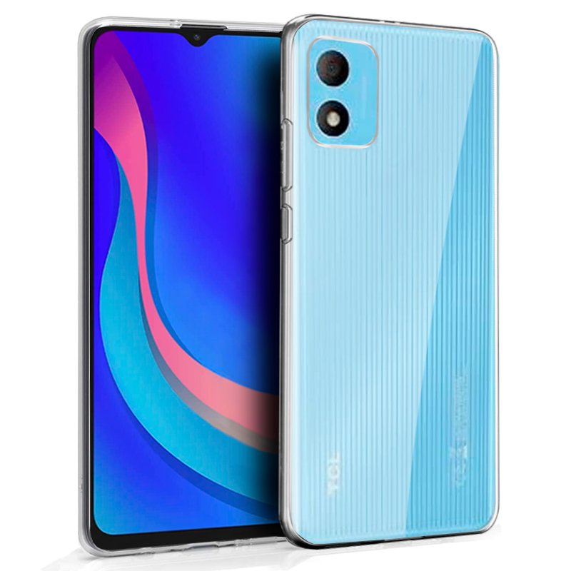 Capa de silicone COOL para TCL 305i (transparente)