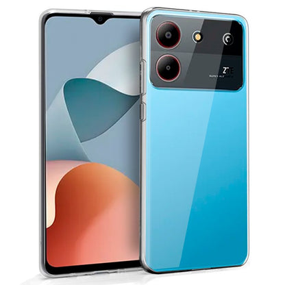 Capa de silicone COOL para ZTE Blade A54 (transparente)