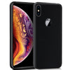 Capa de silicone COOL para iPhone XS Max (preta)