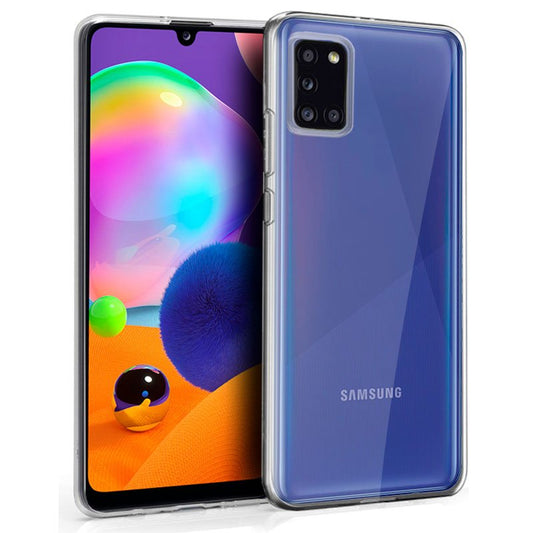 Capa de silicone COOL para Samsung A315 Galaxy A31 (transparente)