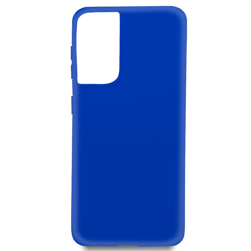Capa de silicone COOL para Samsung G998 Galaxy S21 Ultra (azul)