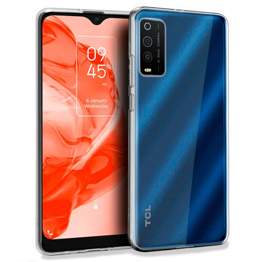 Capa de silicone COOL para TCL 205 (transparente)