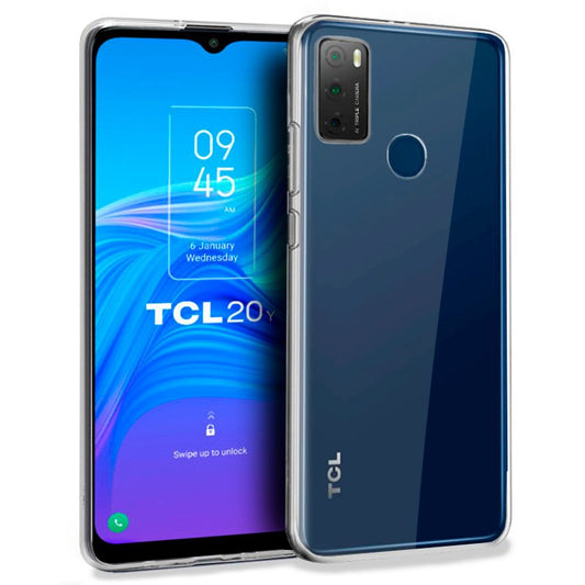 Capa de silicone COOL para TCL 20Y (transparente)