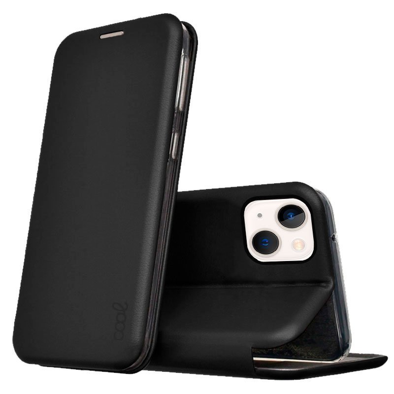 Capa Flip Cover COOL para iPhone 13 mini Elegance Preto
