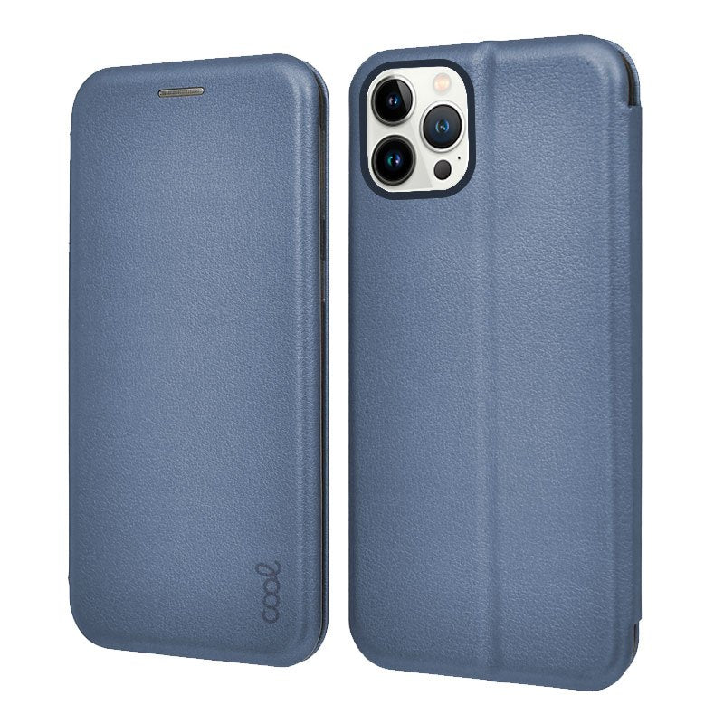 Capa Flip Cover COOL para iPhone 13 Pro Elegance Azul