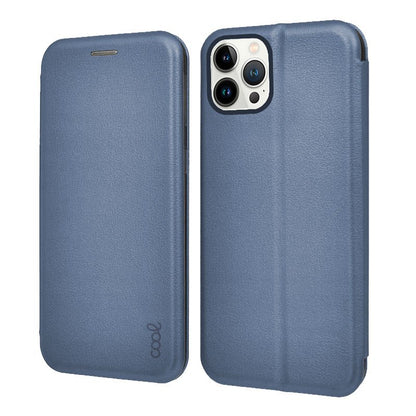 Capa Flip Cover COOL para iPhone 13 Pro Elegance Azul