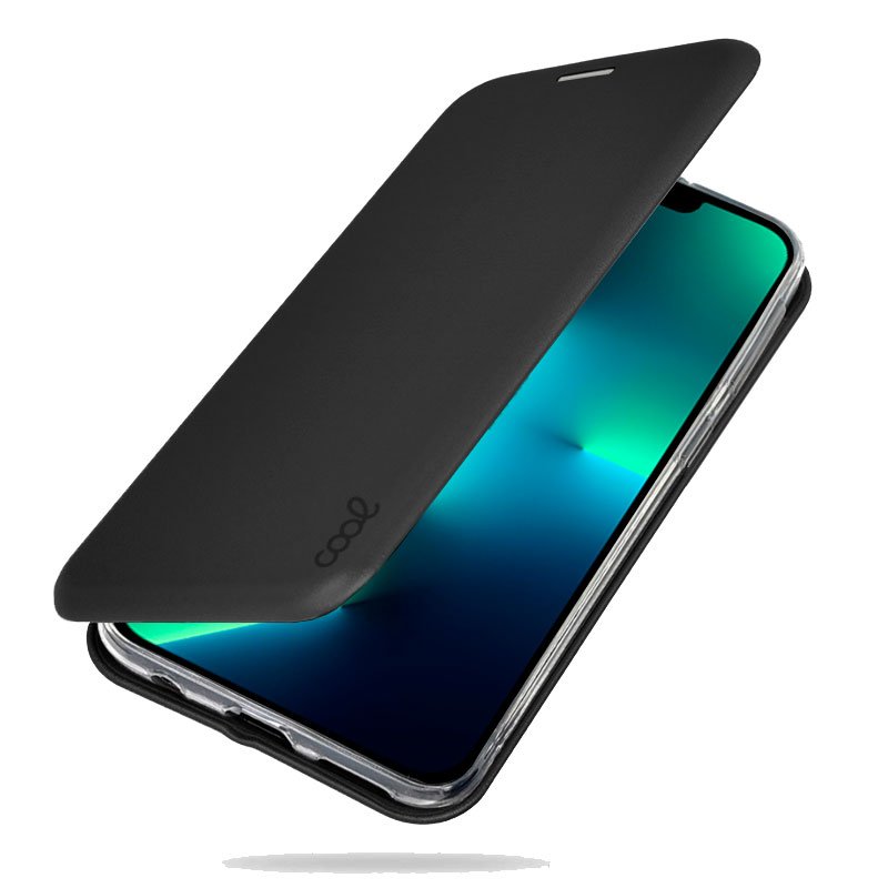 Capa Flip Cover COOL para iPhone 13 Pro Elegance Preto