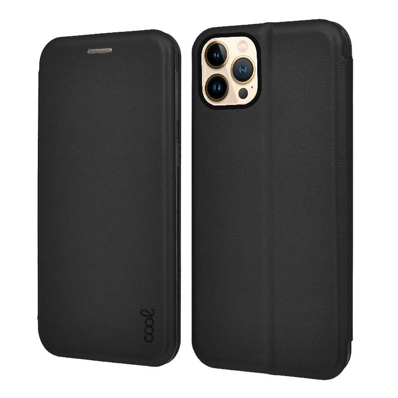 Capa Flip Cover COOL para iPhone 13 Pro Max Elegance Preto