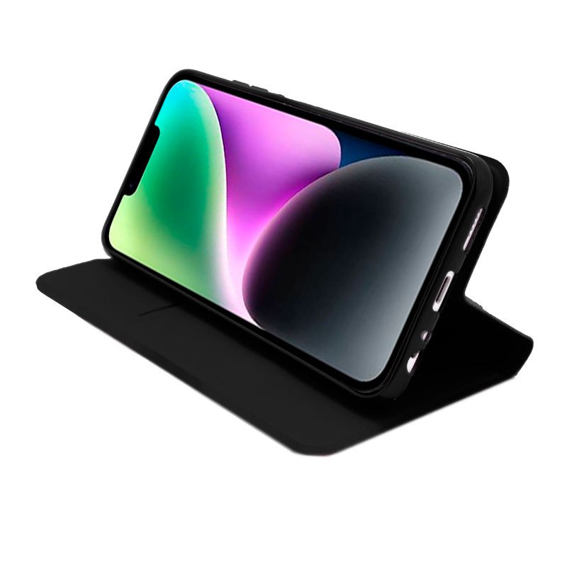 Capa Flip Cover COOL para iPhone 14 Elegance Preto
