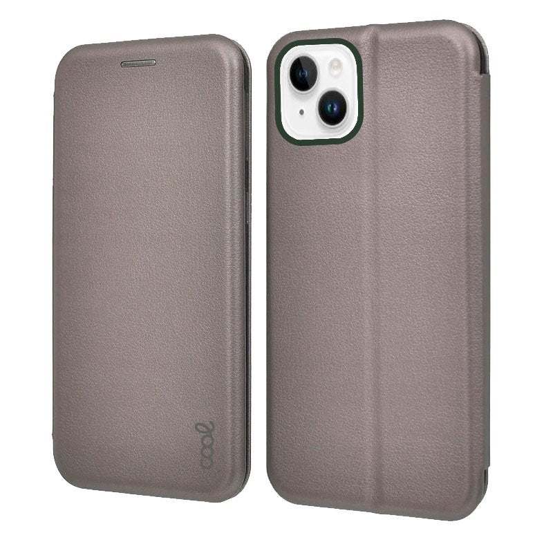 Capa Flip Cover COOL para iPhone 14 Plus Elegance Prata