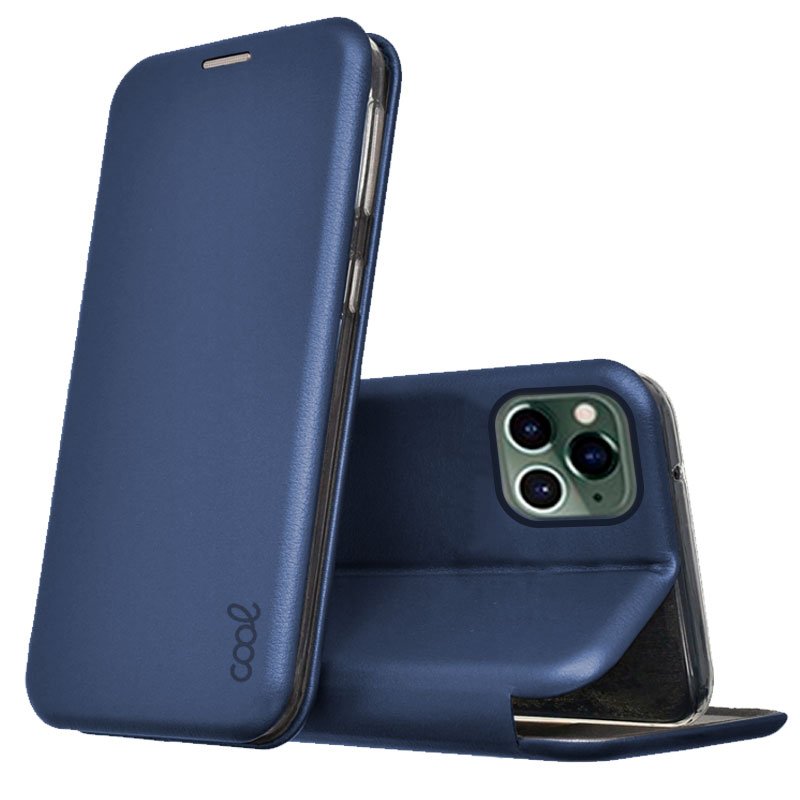 Capa Flip Cover COOL para iPhone 14 Pro Elegance Marinho