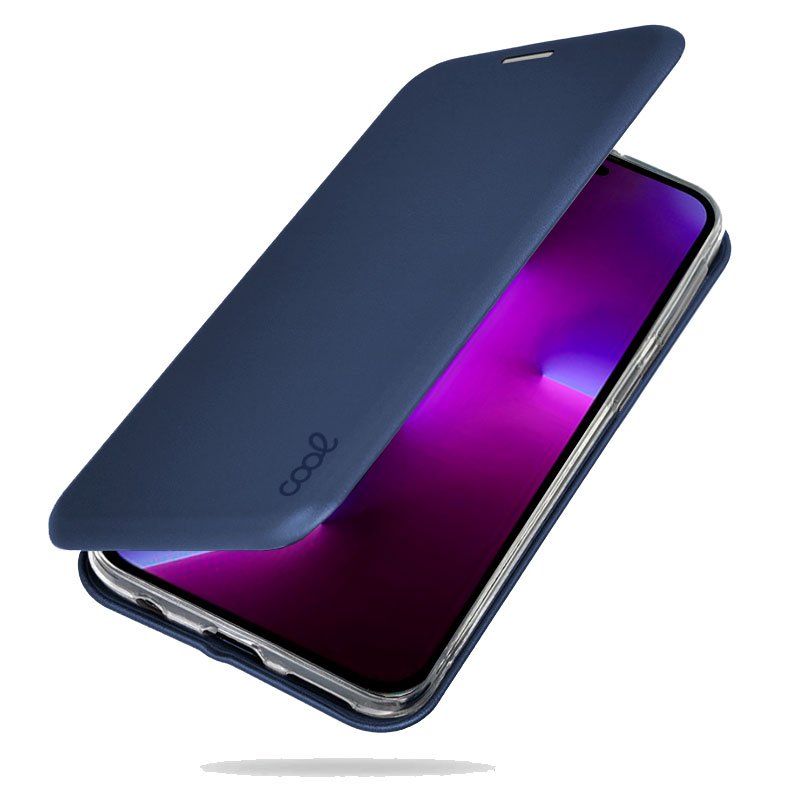 Capa Flip Cover COOL para iPhone 14 Pro Elegance Marinho