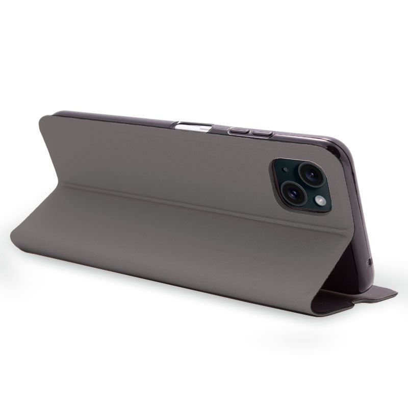 Capa Flip Cover COOL para iPhone 15 Elegance Prata