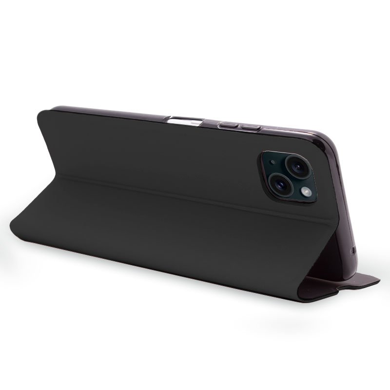 Capa Flip Cover COOL para iPhone 15 Elegance Preto