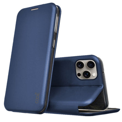 Capa Flip Cover COOL para iPhone 15 Pro Max Elegance Marinho