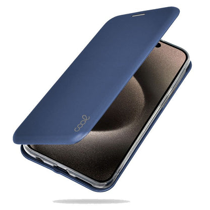 Capa Flip Cover COOL para iPhone 15 Pro Max Elegance Marinho