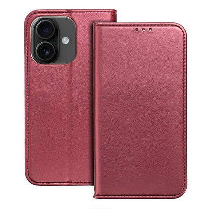 Capa Flip Cover COOL para iPhone 16 Burgundy
