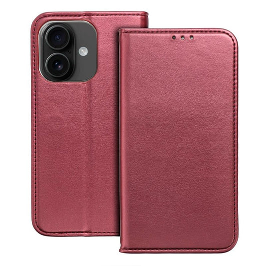Capa Flip Cover COOL para iPhone 16 Burgundy